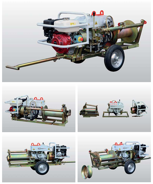 STROJEVI ZA POVLAČENJE KABELA PULLING MACHINE